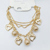 Latest Design Chains With Hearts Design Bracelet For Girls And Women | 24hours.pk