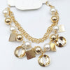 Golden With White Pearl Chains Bracelet For Girls And Women | 24hours.pk