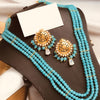 Latest Dark & Light Multicolors Pearls Necklace For Womens Set | 24HOURS.PK