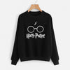 Harry Potter Printed Winter Sweatshirt - Black | 24hours.pk