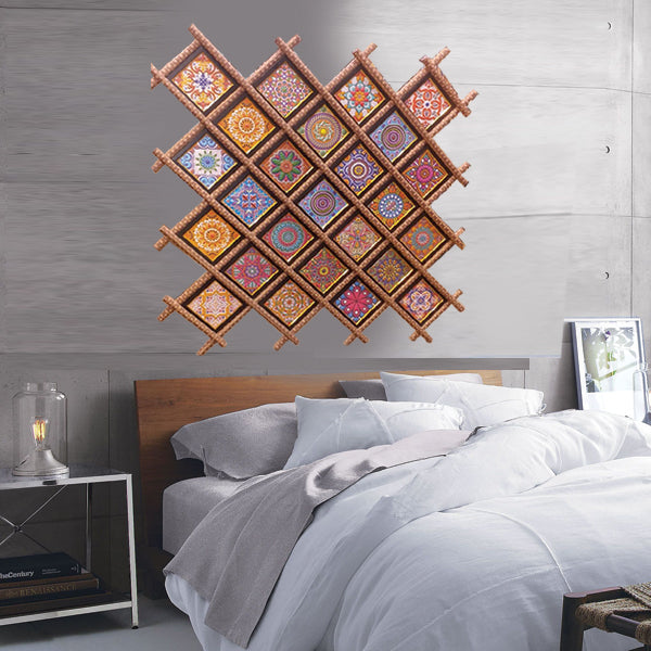 25 Blocks Decorative Art For Walls Style 2 | 24HOURS.PK