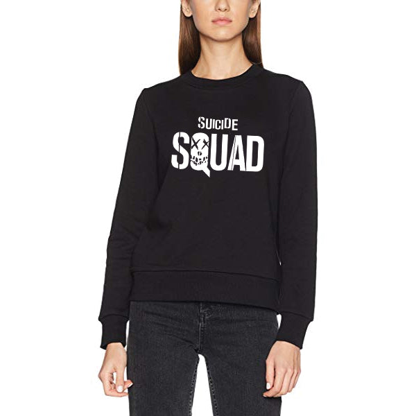 Suicide Squad Winter Sweatshirt For Unisex - Black | 24hours.pk