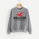 Holister California Winter Sweatshirt For Unisex Grey | 24hours.pk