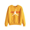 Jordan Printed Winter Unisex Sweatshirt Yellow | 24HOURS.PK