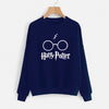 Harry Potter Printed Winter Sweatshirt - Blue | 24hours.pk