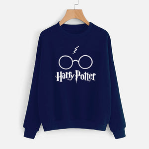 Harry Potter Printed Winter Sweatshirt - Blue | 24hours.pk
