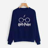 Harry Potter Printed Winter Sweatshirt - Blue | 24hours.pk