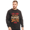 Log Aag Se Nahi Humse Jalte Hain Winter Sweatshirt Black | 24HOURS.PK