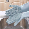 Cindrella Heat Resistant Dish Glass Cutlery Scrubber Cleaner Silicone Dishwashing Glove | 24HOURS.PK
