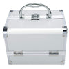 Cosmetic Makeup Train Professional Quality With Mirror Jewelry Organizer Box Random Design & Color 64323 | 24hours.pk