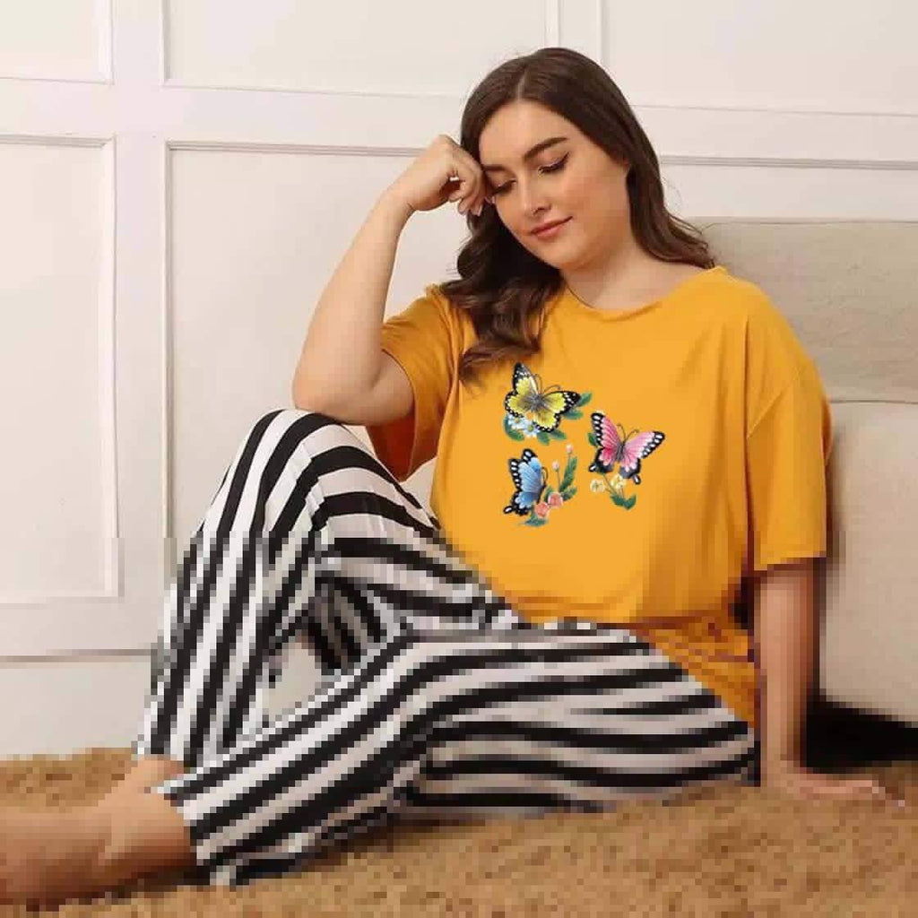 Printed Night Suit for Her 4314