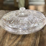 Acrylic Candy Dish Salad Tray Dry Fruit Home Decor With Lid Small Crystal | 24HOURS.PK