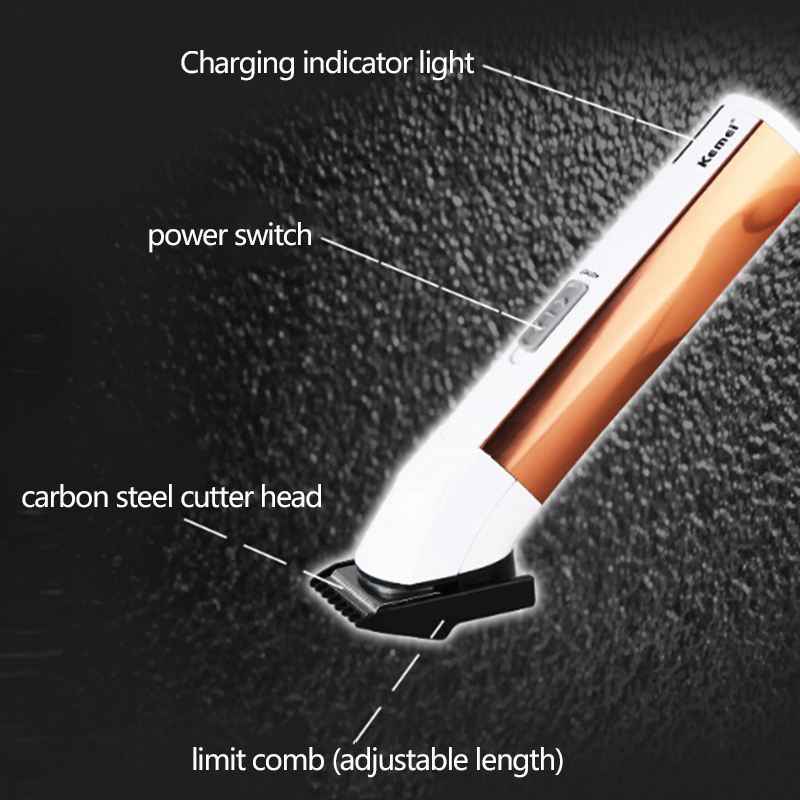 Kemei Professional Hair Clipper KM-028 | 24hours.pk