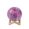 Random Effect Color 3D moon lamp Chargable 13 cm | 24hours.pk