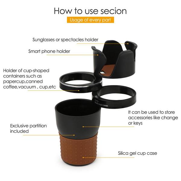 Auto Multi Cup Case Random Color | 24HOURS.PK