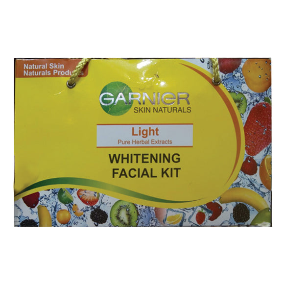 Garnier Skin Naturals Lights Pure Herbal Extracts Whitening Facial Kit