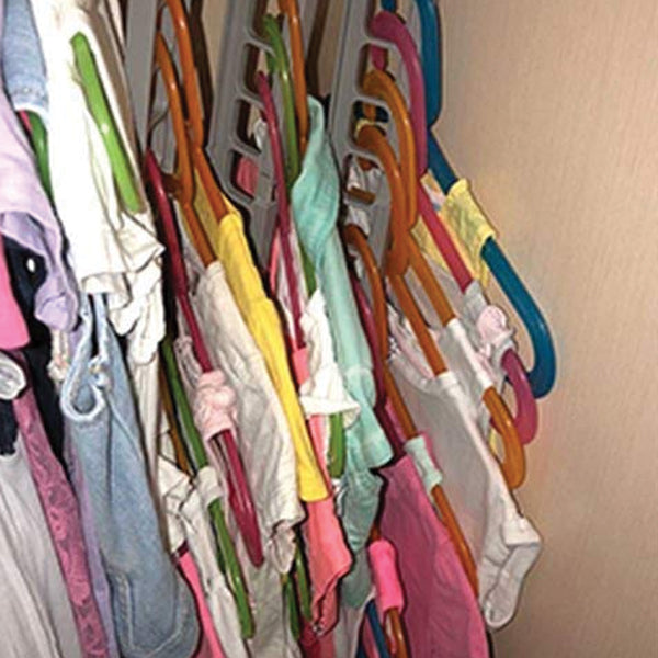 Pack of 6 Home Storage Organization Clothes Hanger 19423