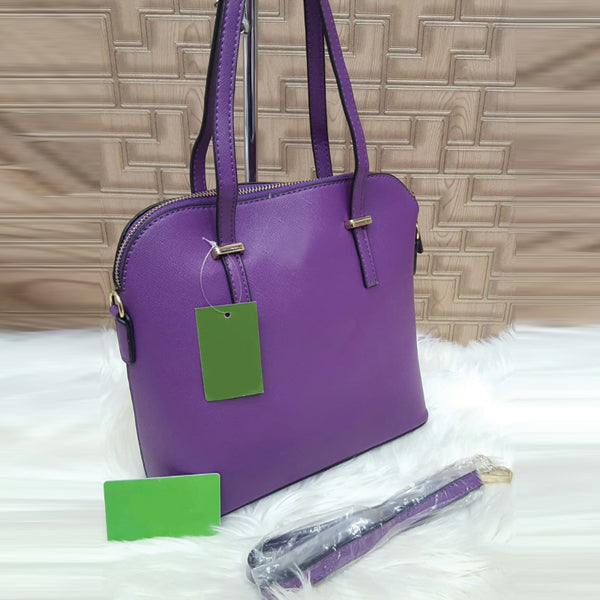 Trendy Ladies Travel Tote Hand Shoulder Bag Purple 25490