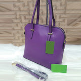Trendy Ladies Travel Tote Hand Shoulder Bag Purple 25490