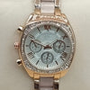 Women Square Dial Watch White Dial With Golden Chain 71631