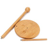 Paper Roll Stand Bamboo Tear Paper Towel Holder for Rolls used in Kitchen Living Room Bathroom Toil | 24hours.pk