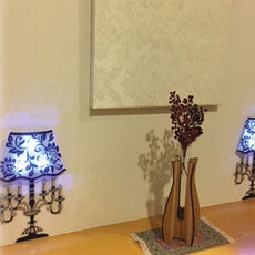 LED Lights Wall sticker Wall Lamp Sticker For Home Decoration Random Design & Color | 24hours.pk