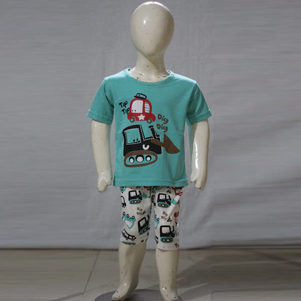 Dig Dig Malai Jersey Stuff Baba Suit Multicolors