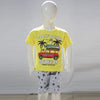 California Surfers Printed Malai Jersey Stuff Baba Suit Multicolors