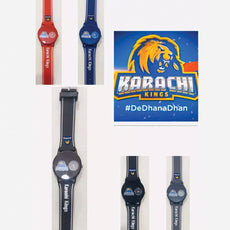 Latest PSL Karachi Kings Wrist Watch For Unisex 46411 | 24hours.pk