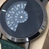 Creative Pattern Camera Concept Short Simple Special Digital Disks Hands Fashion Watch For Unisex Green 8563 | Abdul Basit Janjee