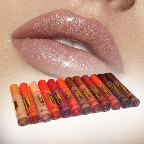 Viktorea Secret Love Matte Lip Gloss 10 Pcs Set