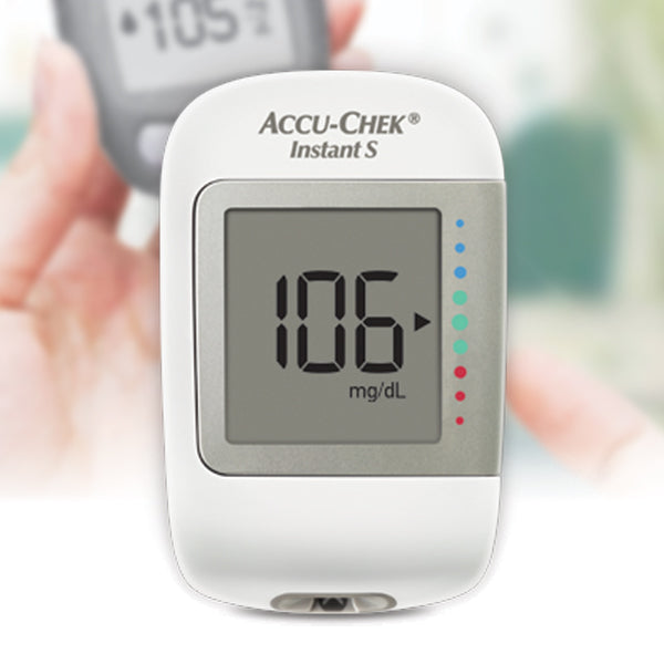 Accu Chek Instant S Meter Blood Glucose Sugar Monitoring System | 24hours.pk