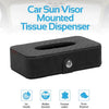 Pack of 2 Car Dashboard Tissue Holder & Car LED Light Ashtray Black | 24HOURS.PK
