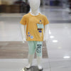 Here Come Printed Malai Jersey Stuff Baba Suit Multicolors