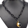 Latest Ball Locket For Her Black & Golden 25764 | 24hours.pk