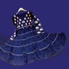 Stylish Frock For Girls Kids Dark Blue | 24hours.pk