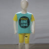Totally Awesome Printed Malai Jersey Stuff Baba Suit Multicolors
