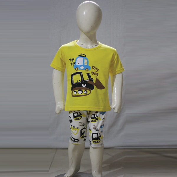 Dig Dig Malai Jersey Stuff Baba Suit Multicolors
