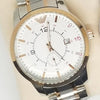 Creative Couple Watches Second With Date Ladies And Gents Pair White Dial With Light Golden & Silver Chain 97996 | Abdul Basit Janjee