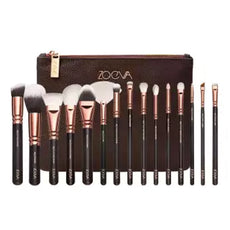 Exclusive Health & Beauty Makeup Accessories Collection  Super Pigmented  Rose Golden  ZOEVA 12 Pcs Complete Brush Set  2395