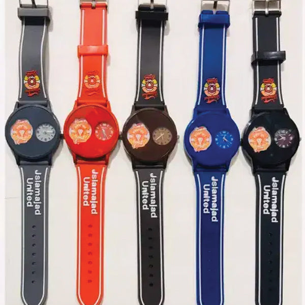 Pack of 2 Latest PSL Wrist Watches For Unisex Random Colors 46411 | 24hours.pk