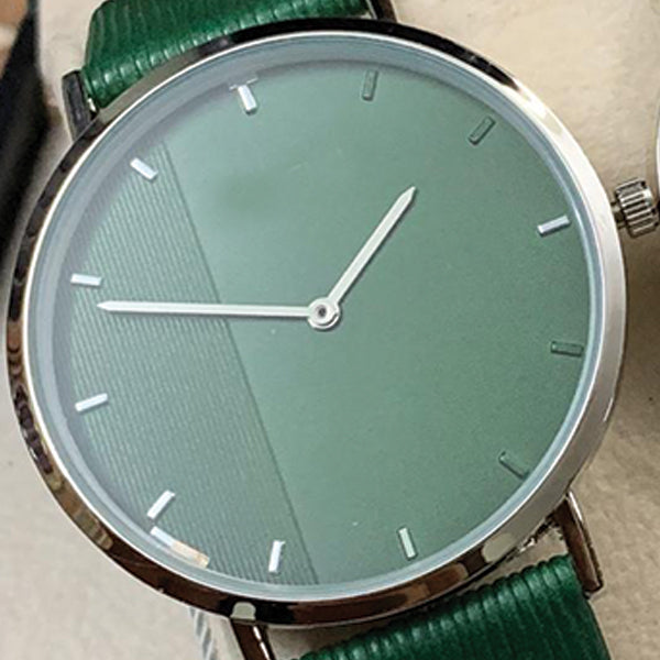 New Stylish Couple Watches High Qualty Best For Valentines Day Watch Pair Green | 24hours.pk