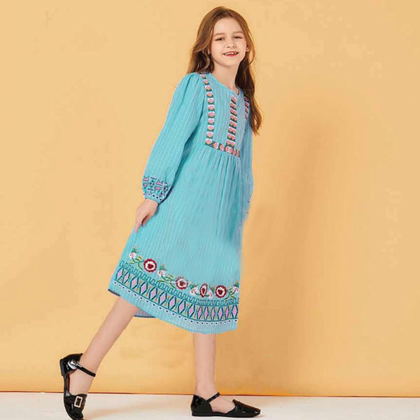 PACK  OF 3 Multicolor Baby Girl Embroidered Kurti
