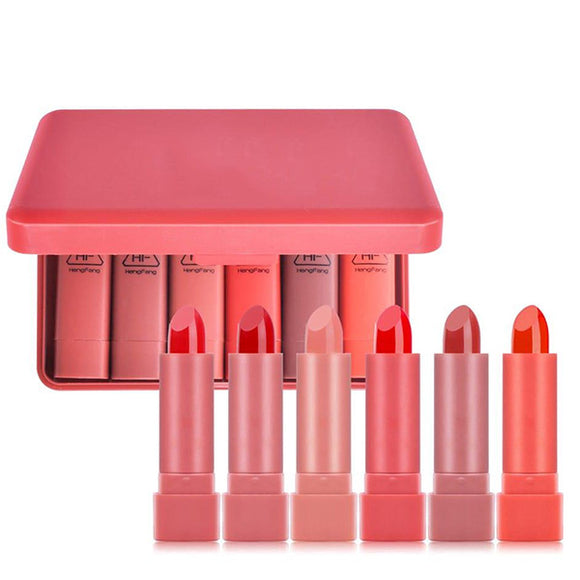 Heng Fang Makeup Lipstick Pack of 6Pcs