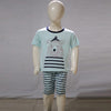 Bear Face Line Art Printed Malai Jersey Stuff Baba Suit Multicolors