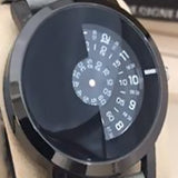 Creative Pattern Camera Concept Short Simple Special Digital Disks Hands Fashion Watch For Unisex Grey 8563 | Abdul Basit Janjee