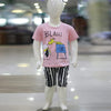 Balah Printed Malai Jersey Stuff Baba Suit Multicolors