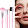 Set of 5Pcs Premium Quality Complete Makeup Brush Kit Beauty Cosmetic Tool-Random Color | 24hours.pk