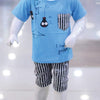 Bulb Character Printed Malai Jersey Stuff Baba Multicolors