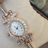 Fashionable Creative X Shaped Watch Golden For Her | 24hours.pk
